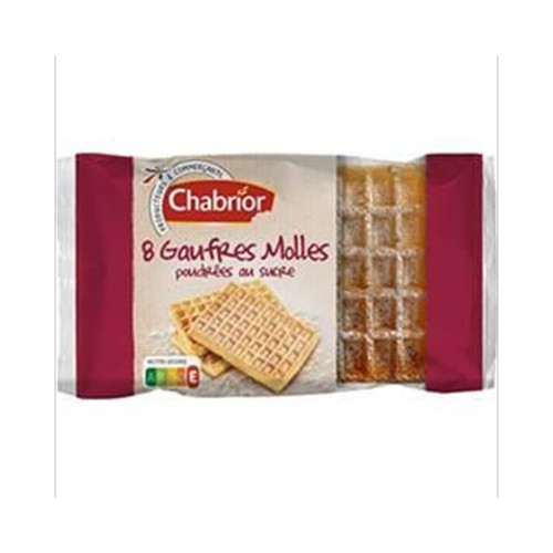 Gaufres molles poudrées au sucre