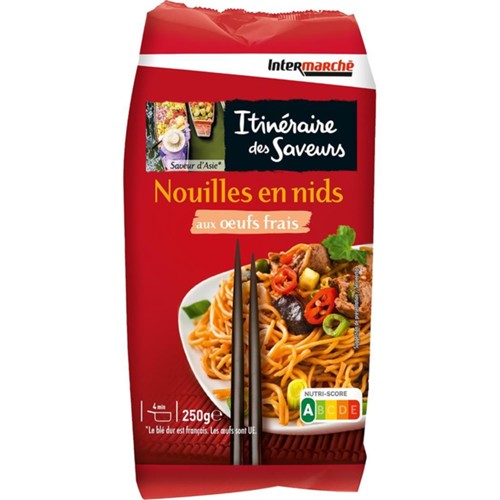Saveur d'Asie - Nouilles en nids aux oeufs