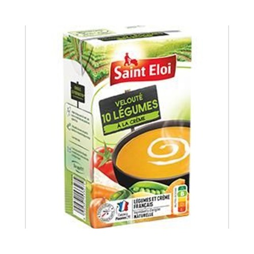 Velouté 10 légumes et crème