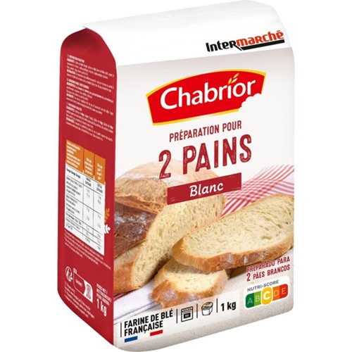 Préparation pour pain blanc