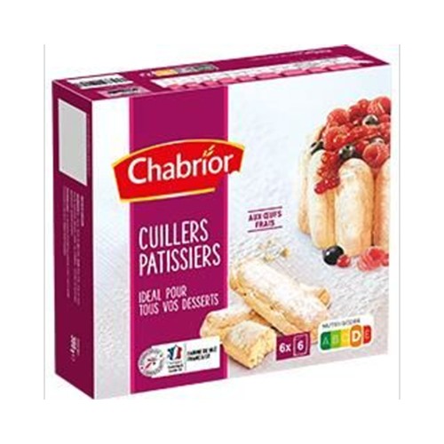 Cuillers pâtissiers aux oeufs frais