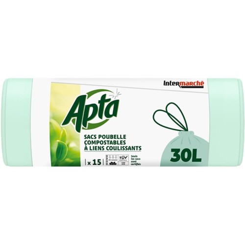 Ecologic - Sac poubelle biodégradable 30 l