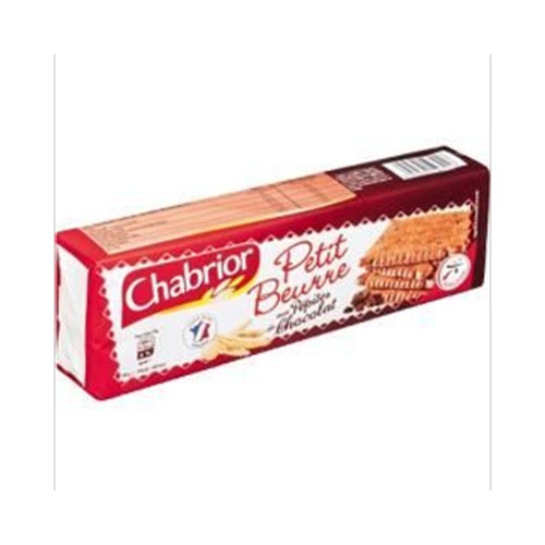 Petit beurre aux pépites de chocolat