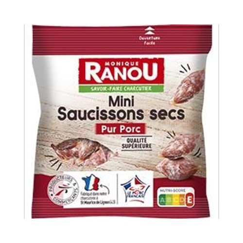 Mini saucissons secs pur porc