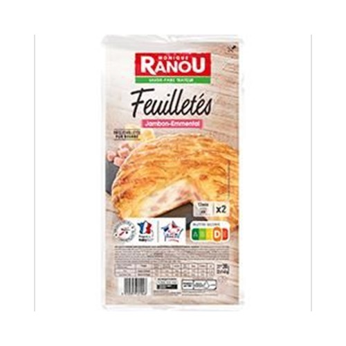 Feuilletés jambon emmental