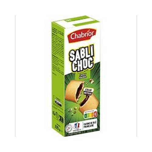 Biscuits Sabli'Choc saveur noisette