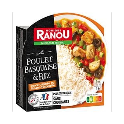 Poulet Basquaise & riz