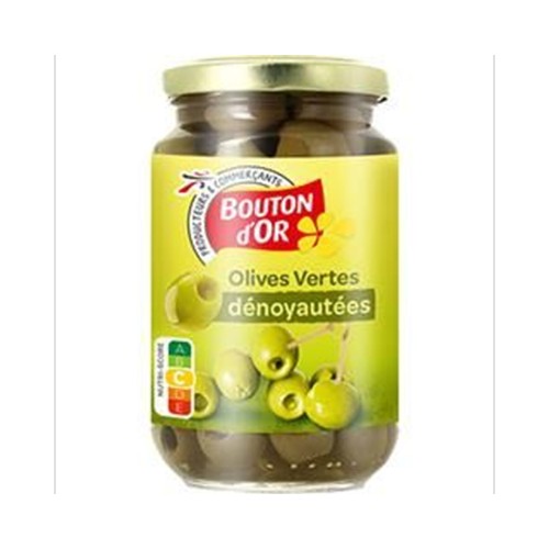 Olives vertes dénoyautées