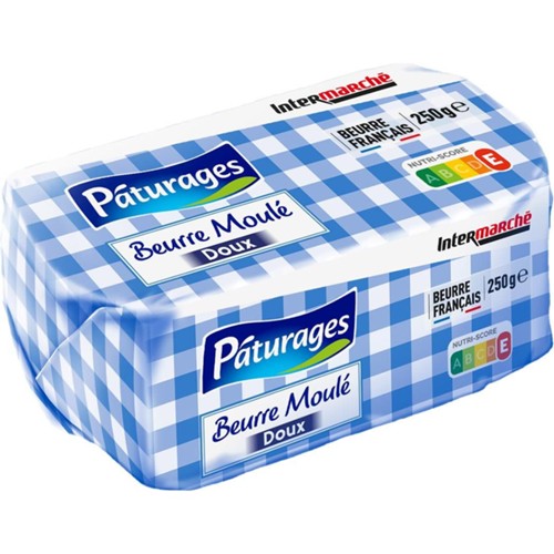 Beurre moulé doux