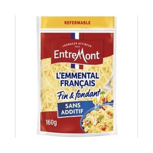L'Emmental français extra fin râpé