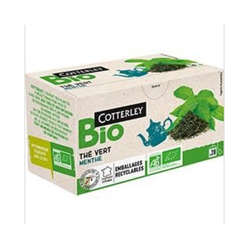 Thé vert menthe BIO