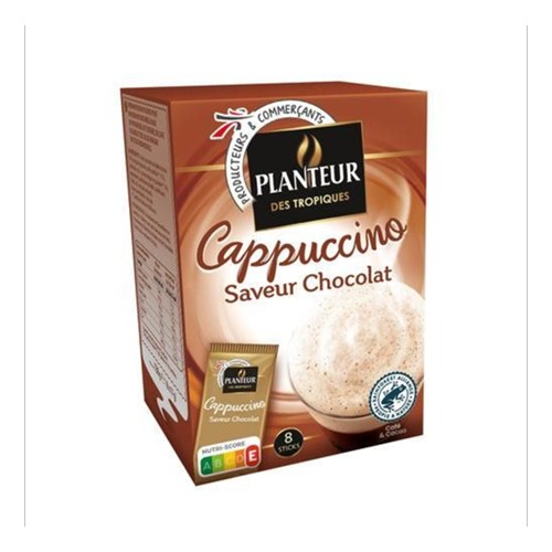 Cappuccino saveur chocolat