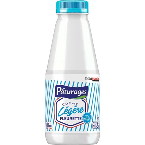 Crème fleurette légère 12% MG