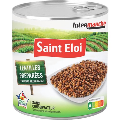 Lentilles préparées