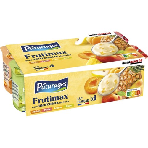 Frutimax - Yaourt brassé aux bons morceaux de fruits