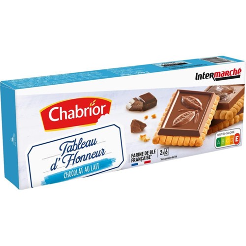 Biscuits Tableau d'Honneur chocolat au lait