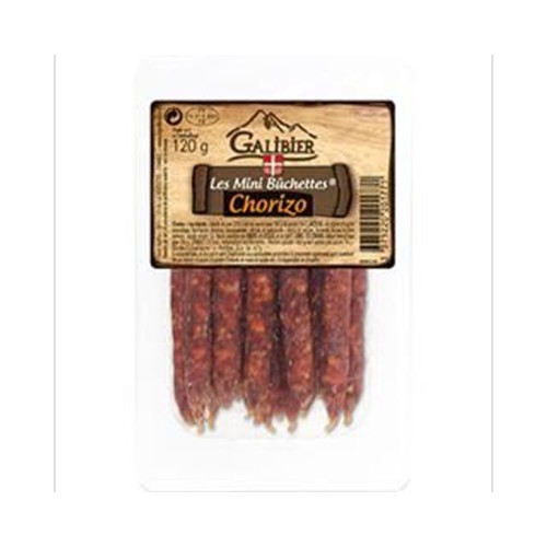 Mini bûchettes au chorizo