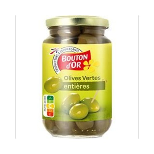 Olives vertes entières