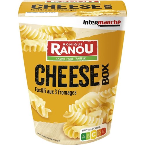 Les fusilli aux 3 fromages