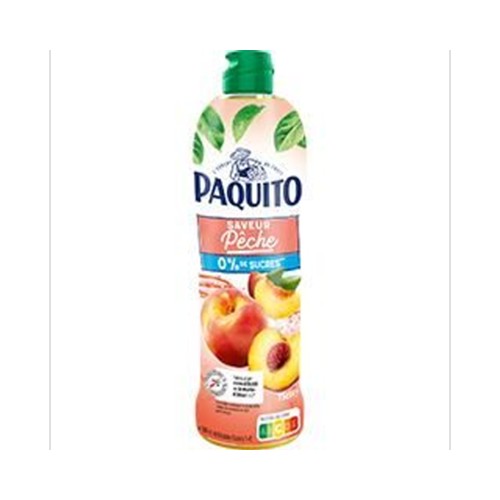 Boisson Zéro sucres saveur pêche