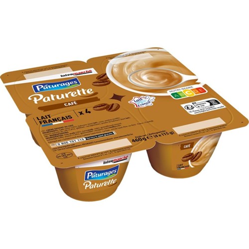 Paturette - Crème dessert café