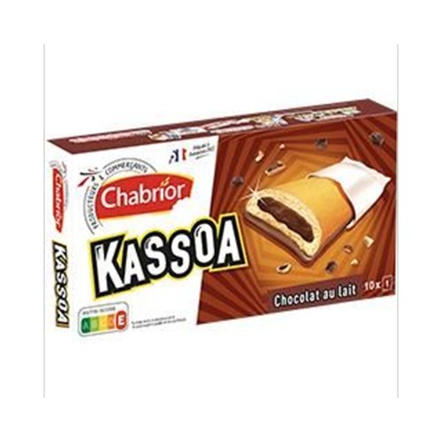 Biscuits Kassoa Pocket chocolat au lait
