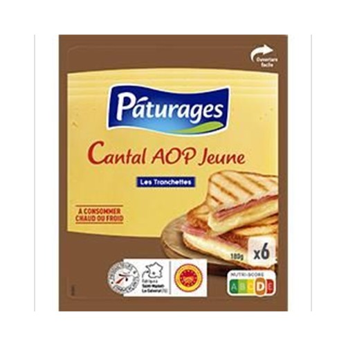 Cantal AOP jeune les tranchettes