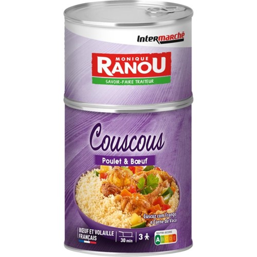 Couscous poulet & boeuf