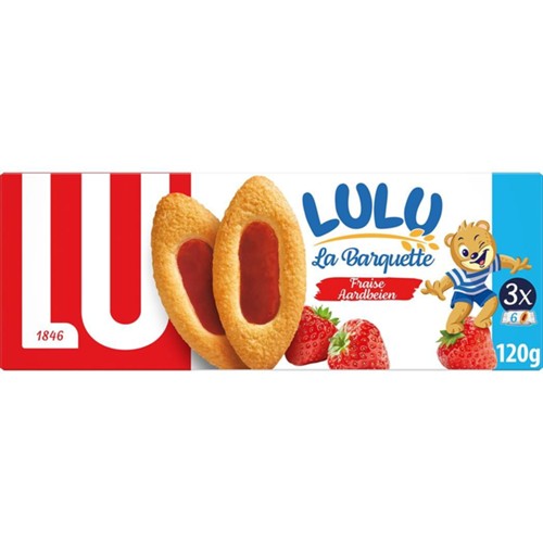 Lulu la Barquette - Génoise fraise