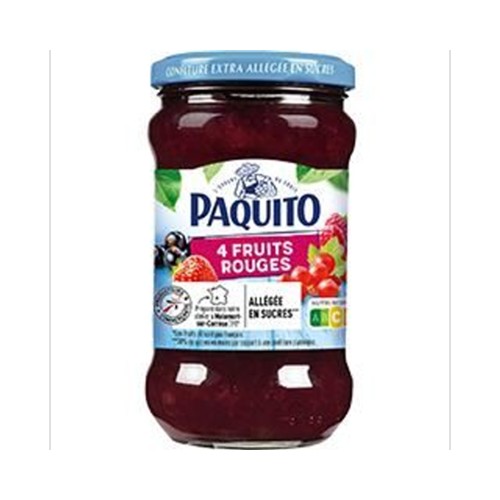 Confiture allégée 4 fruits rouges