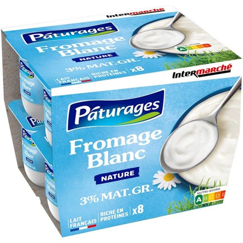 Fromage blanc nature 3,2% MG