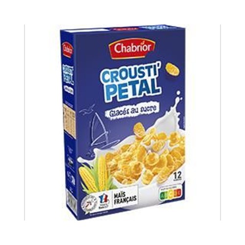 Céréales Crousti'Pétal glacés au sucre