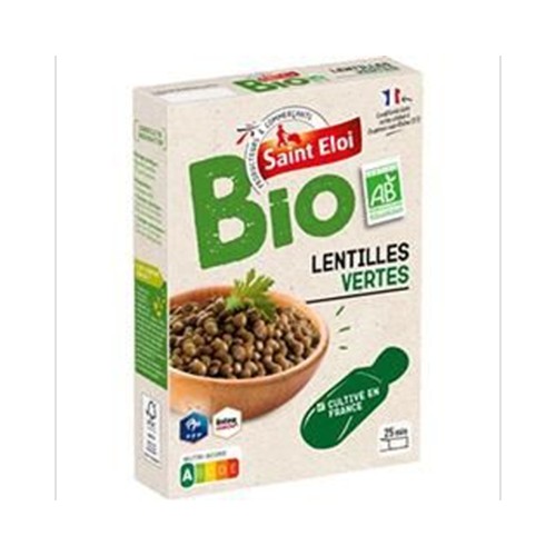Lentilles vertes BIO