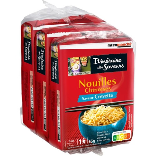 Saveur d'Asie - Nouilles chinoises saveur crevettes