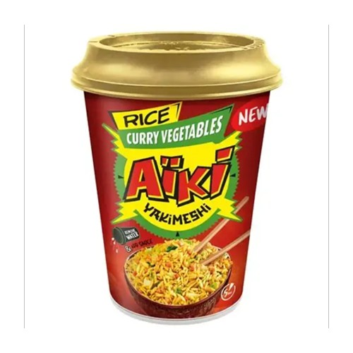 Aiki yakimeshi curry légumes cup 84g
