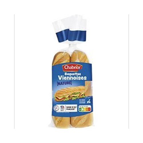 Baguettes viennoises nature