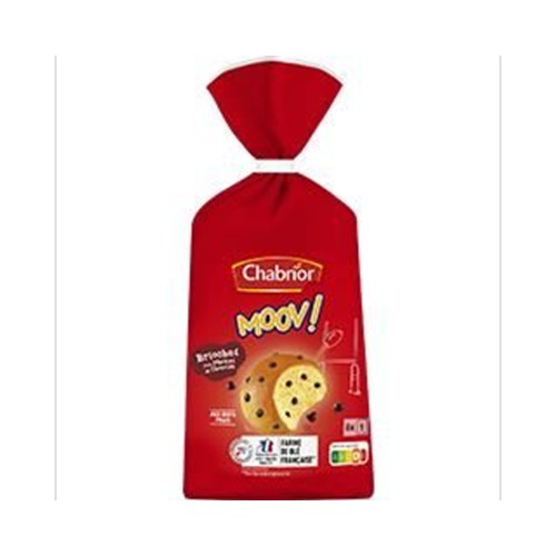 Brioches Moov! aux pépites de chocolat