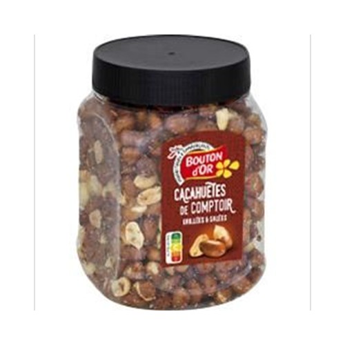 Cacahuètes de comptoir, grillées & salées