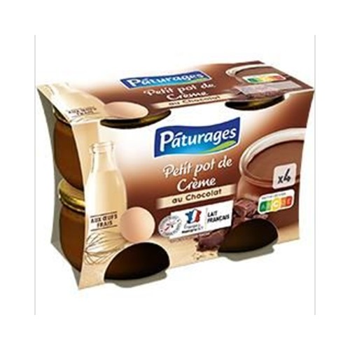 Petit pot de crème au chocolat