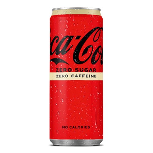 COCA ZERO NO CAFEIN.CAN 6X33CL