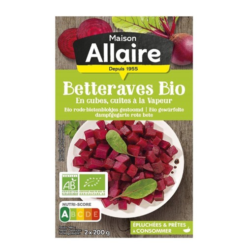 Betteraves cubes BIO