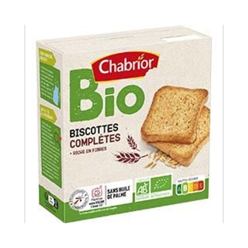 Biscottes complètes BIO