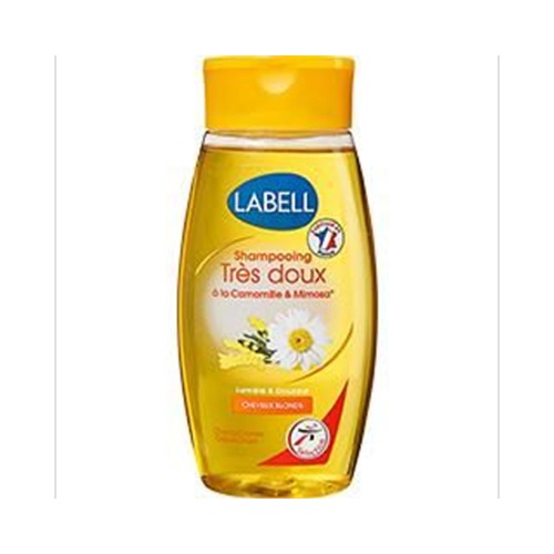 Shampooing très doux camomille & mimosa, cheveux blonds