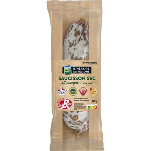 Saucisson sec d'Auvergne IGP LABEL ROUGE
