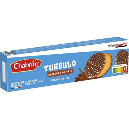 Biscuits Turbulo chocolat au lait