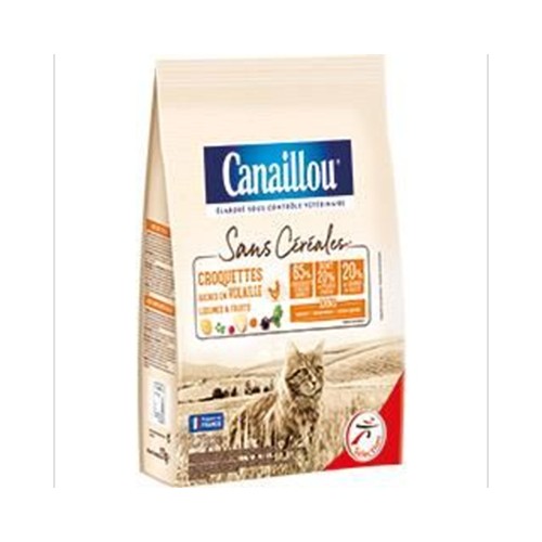 Sans Céréales - Croquettes riches en volaille pour chat
