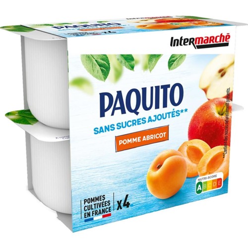 Spécialité pomme abricot sans sucres ajoutés