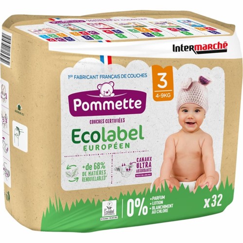 Couches Ecologic, taille 3 : 4-9 kg