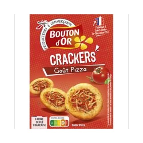 Crackers goût pizza