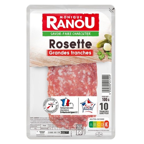 Rosette grandes tranches